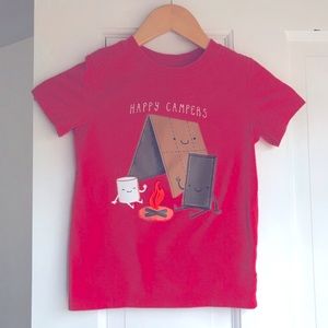 Cat & Jack Happy Camper Cotton T-shirt.